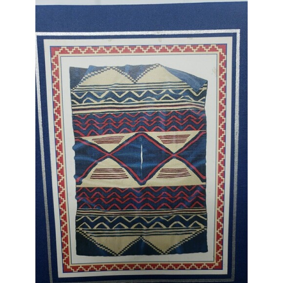 Vintage Gibson Address Book 1982 Unused Native Navajo Design Ring Binder Cloth - Picture 2 of 13